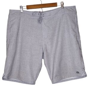 Travis Mathew Light Gray Men's Golf Athletic Shorts Sz 38